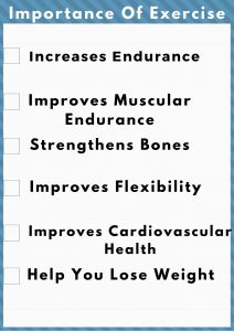 importance of exercise essay