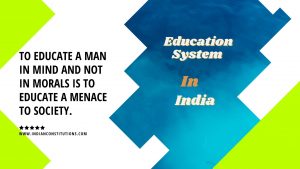 Essay On Education System In India