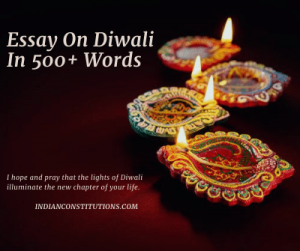 essay on diwali in english 500 words