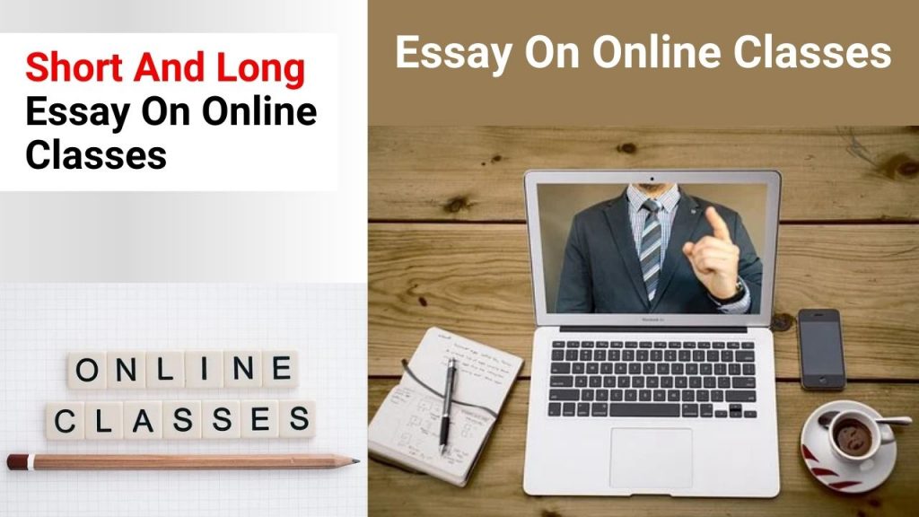 essay on online classes in india