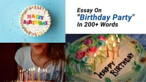 Essay On Birthday Party In 200+ Words