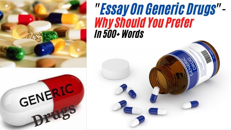 generic drugs essay