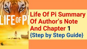 life of pi summary chapter 1