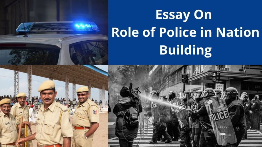 essay on role of police in society