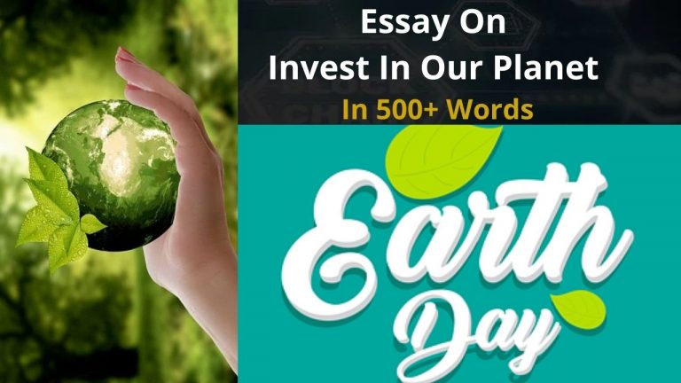 essay on earth 500 words