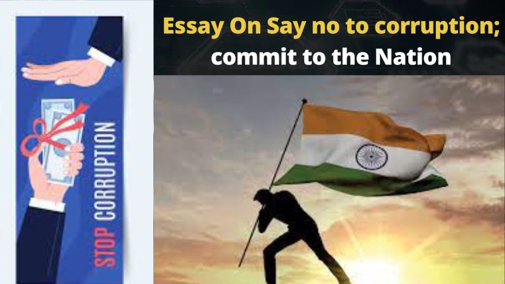 essay on corruption destroys a nation